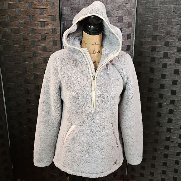 The North Face Gray Campshire Hoodie Jacket Size Small - Picture 2 of 11